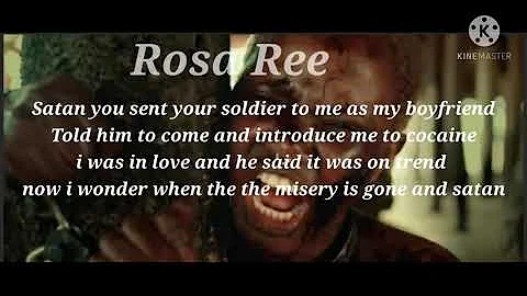 Rosa Ree -SATAN (Official Music Lyrics Video)