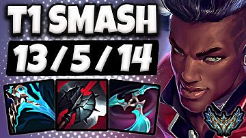 T1 Smash Lucian vs Ezreal [ ADC ] Korea Challenger 1238 LP | Patch 25.19