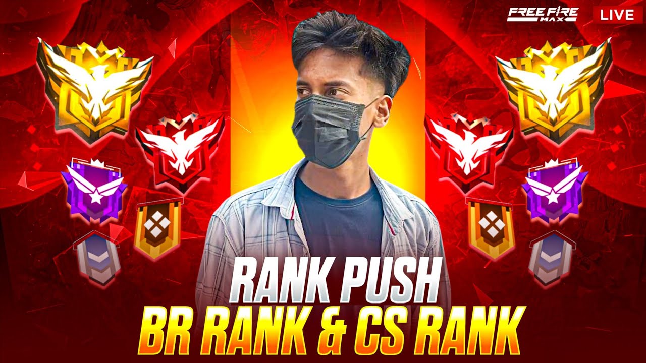 🔴TELUGU IS LIVE BR RANK PUSH FREE FIRE TELUGU PLAYER'S ROAD SUB 25k ...