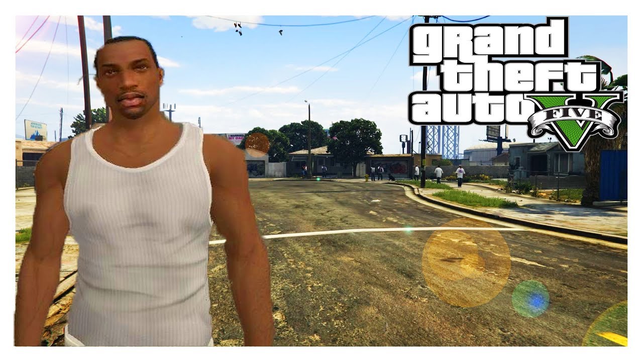Gta san andreas in gta 5 ? - YouTube
