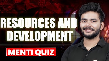 Class 10 Geography Chapter 1 | Resources and Development  | Menti Quiz  | By Amit sir