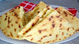 Recette de Galette Algérienne(kessra)/طريقة تحضير كسرة الرخساس/mayaencuisine