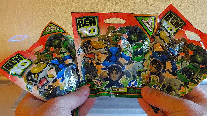 Ben 10 Series 3 Figures Collection by Bandai
