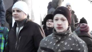 Оппозиция обидела мальчика на митинге Оппозиция обидела мальчика на митинге