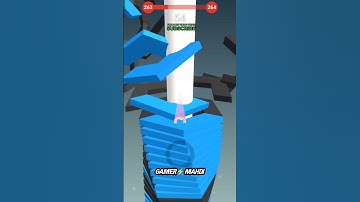 How to Play  Mobail Game on phone📲|| Stack ball 😱Level 263 || #shorts #youtubeshorts #gamingvideos