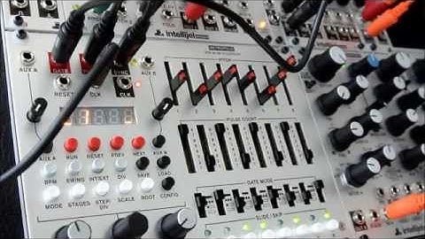 Intellijel Metropolis - A quick look at the gate mode and gate time functions