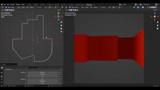 Blender GN 2.5D raycasting