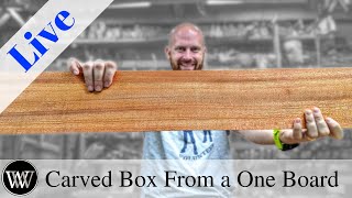 Making a Box From a Single Mahogany Board
