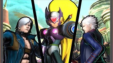 Ultimate Marvel vs Capcom 3: Zero, Dante, and Vergil arcade playthrough