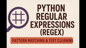 Python Regular Expressions (Regex) Tutorial | Pattern Matching & Text Cleaning