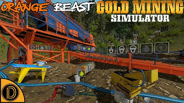 BEAST CLEAN OUT! #6 Orange Beast DLC  - Gold Mining Simulator