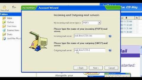 micfo | how to setup an email account in IncrediMail