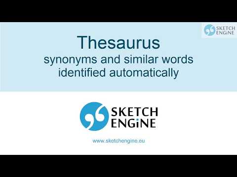 Wideo: Jakie jest inne słowo dla tezaurusa?