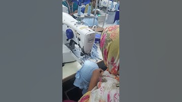 Bartack machine shoulder attach at apex point with folding tack