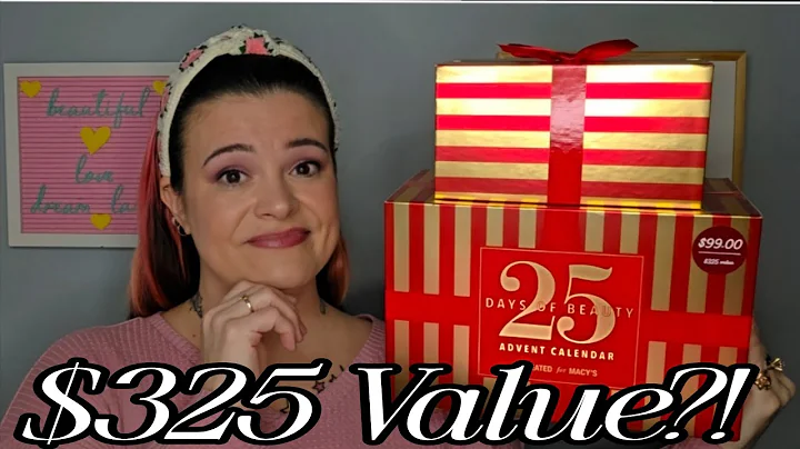 MACY'S 25 DAYS OF BEAUTY ADVENT CALENDAR #vlogmas2025 #macys 