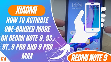 How to activate one-handed mode on Redmi Note 9, 9S, 9T, 9 Pro and 9 Pro Max