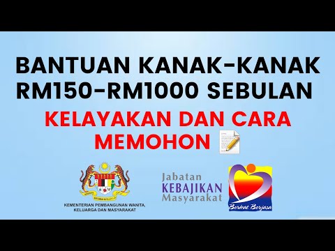 Video: Jumlah elaun untuk kanak-kanak berumur 3 hingga 7 tahun dan cara memohon