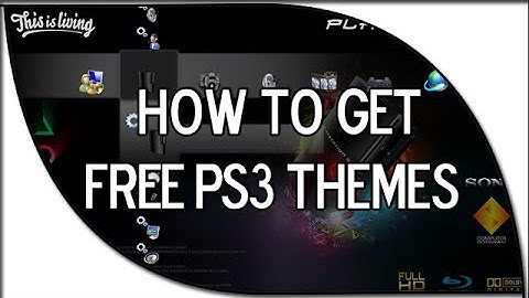 How To Get Free PS3 Themes ( No Jailbreak )