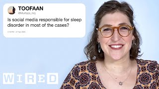 Mayim Bialik Answers Neuroscience Questions From Twitter | Tech Support | WIRED