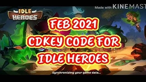 NEW FREE CD KEY CODE FROM IDLE HERO