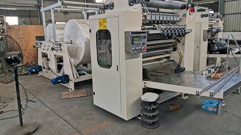 Xinyun interfold kleenex tissue paper making machine