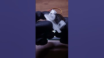 3D assembly with servomotor #jlcpcb