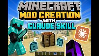 Minecraft mod creation example with Claude Code Skill