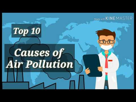 शीर्ष 10 | वायु प्रदूषण के कारण | वायु प्रदूषण के कारण क्या हैं | वायु प्रदूषण के मुख्य कारण