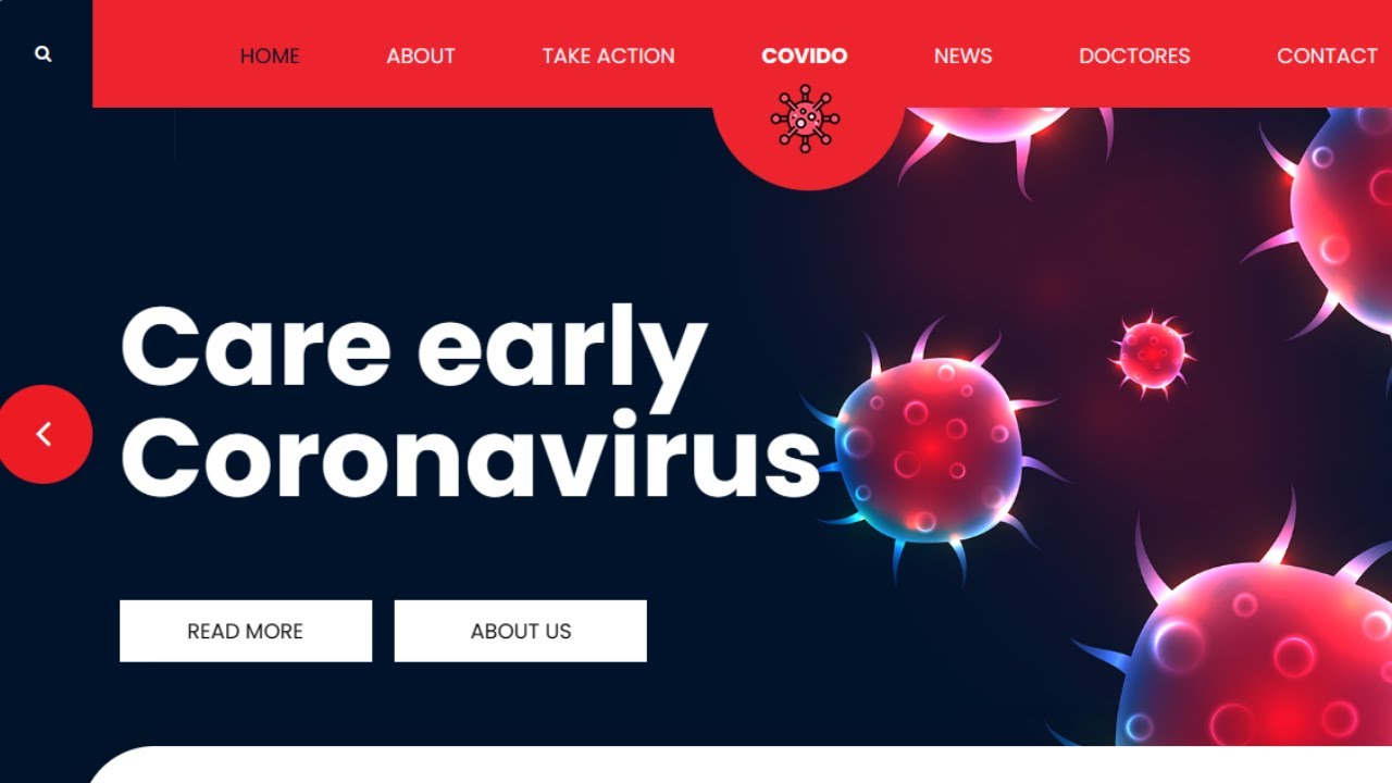 Creating a COVID-19 Website: Step-by-Step HTML, CSS, and JavaScript ...
