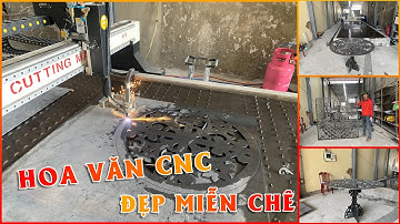 Cắt Hoa Văn CNC Tại Nam Định Bằng Máy Cắt Plasma
