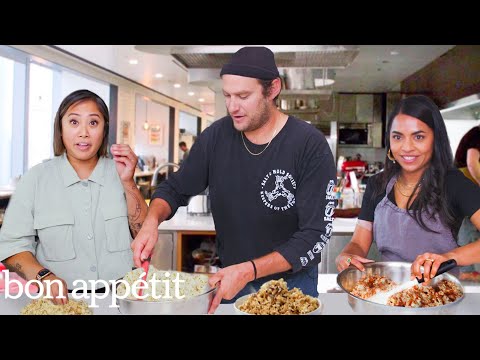 Pro Chefs Upgrade Popcorn (6 Ways) | Test Kitchen Talks | Bon Appétit