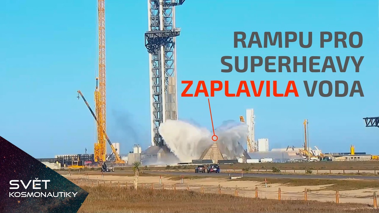 Test zaplavení rampy vodou | Druhá zkouška WDR SLS | Perseverance zná svou polohu