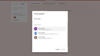 Adding Students To Google Classroom - Via Invitation