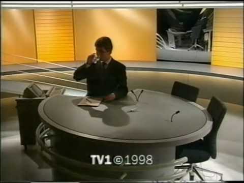 VRT TV1   Het Journaal met Ivo Belet eerst Keno  Weer met Frank Deboosere 1 december 1998