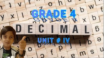 How to learn Maths Operations on Decimal | Class 4 | Unit 4 @mathmadeeasydik