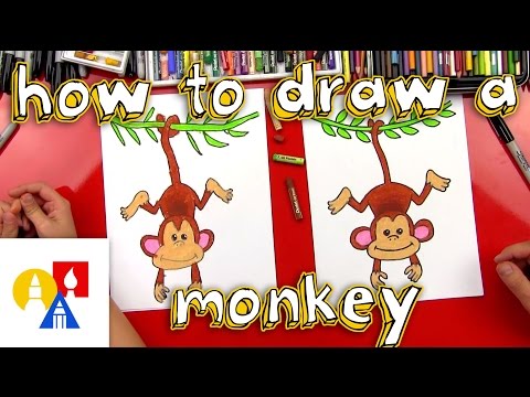 Video: How To Draw A Monkey