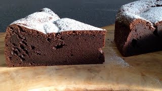 Chocolate cake #111 ガトーショコラの作り方。