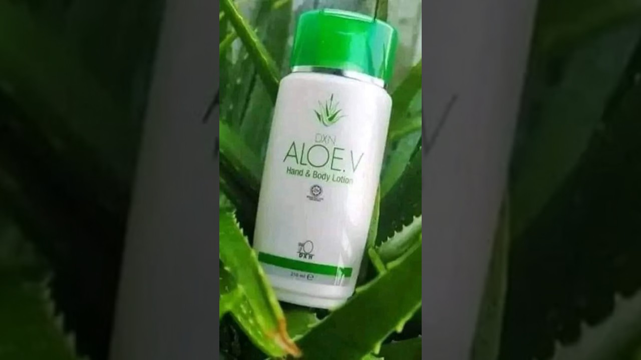 DXN marketing company products, ALOEV BODY lOTION.