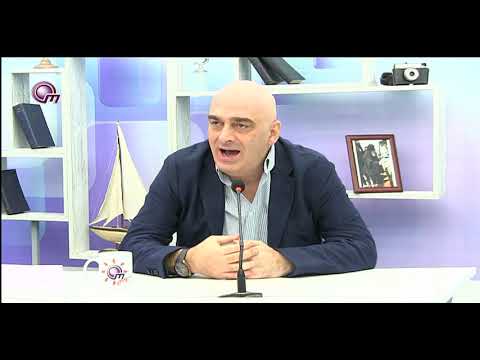 ნიკოლოზ მჟავანაძესთან  ,,ქართული  მარშის,, ლიდერი  სანდრო ბრეგაძე და ჟურნალისტი ზაზა დავითაია