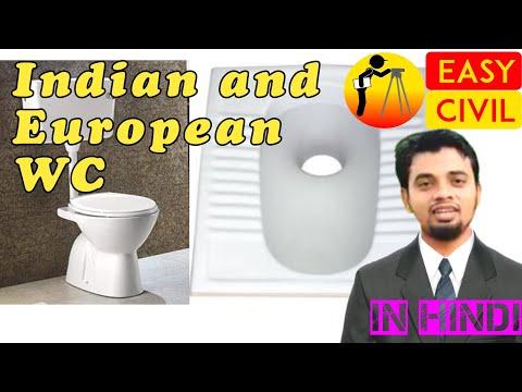 Building Sanitary fittings | water Closets | Indian type or squatting type WC | European Type