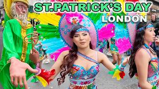 St. Patrick’s Day 2026 in London 🇮🇪🍀 | Parade, Music & Irish Vibes.!