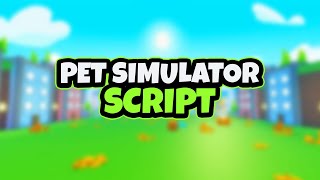 Pet Simulator X Script Hack GUI (Trade, Fluxus, Mobile) *Pastebin 2023*