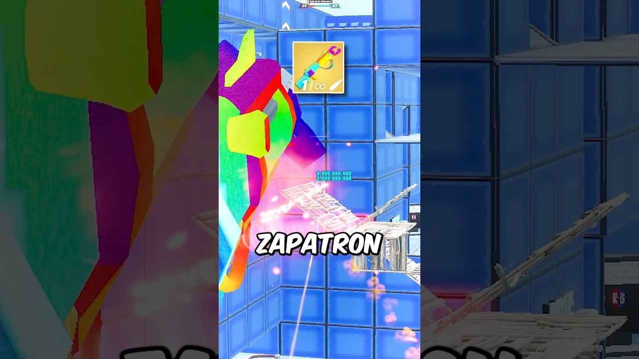 Rainbow ZAPATRON With 500X Damage😨