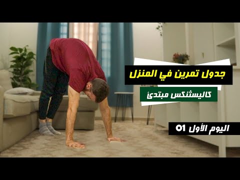 تمارين كاليسثينكس للمبتدئين اليوم الأول 01 علوي   