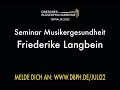 Musikergesundheit langbein mit dresdner blserphilharmonie