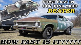 TRASH TO THRASHEDFIRST PASS IN THE '70 NOVA