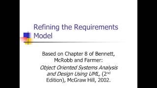 Chapter 8   UML Bangla Tutorial Object Oriented System Analysis & Design Using UML by Bennett, McRob