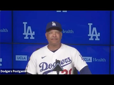 Dodgers postgame: Dave Roberts credits team for collective effort in comeback against Pirates