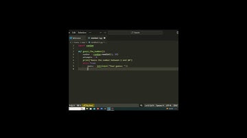 Python Number Guessing Game: Quick Tutorial – Shorts