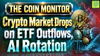 Crypto Market Drops on ETF Outflows, AI Rotation | The Coin Monitor | 3.0 TV